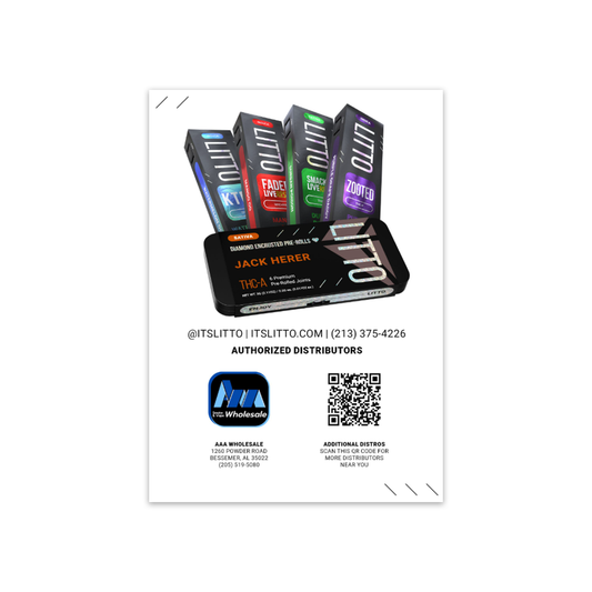 LGM Distro Menu Card - Alabama