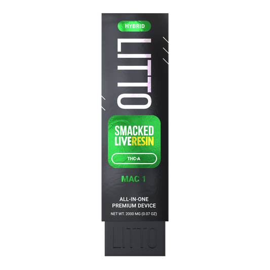 All-In-One Device - SMACKED - Hybrid - Live Resin THCA - Mac 1 - 2G