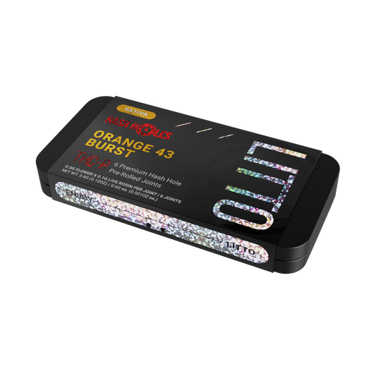 THC-P - Hash Holes Pre-Rolls - Sativa - Orange 43 Burst