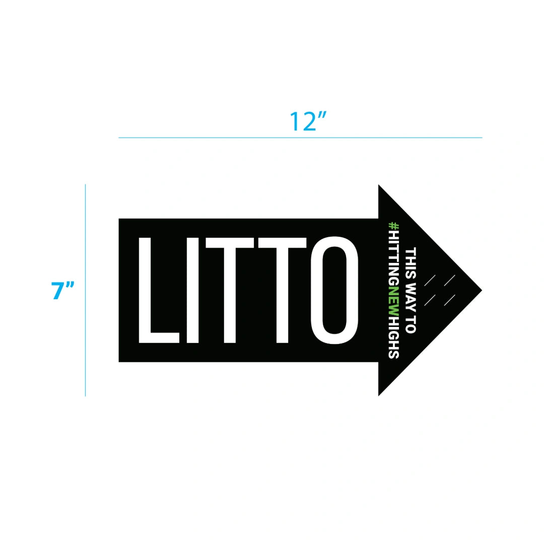 BA Kits - Distributors - arrow stickers - LITTO