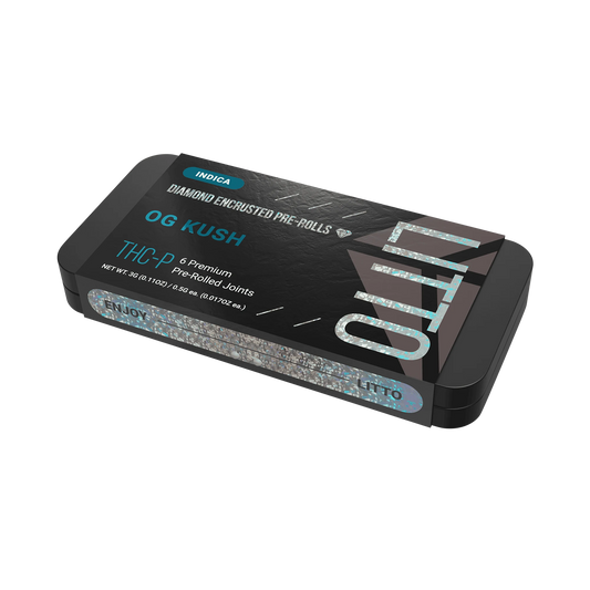 THC-P - Diamond Encrusted Pre-rolls - Indica - OG Kush