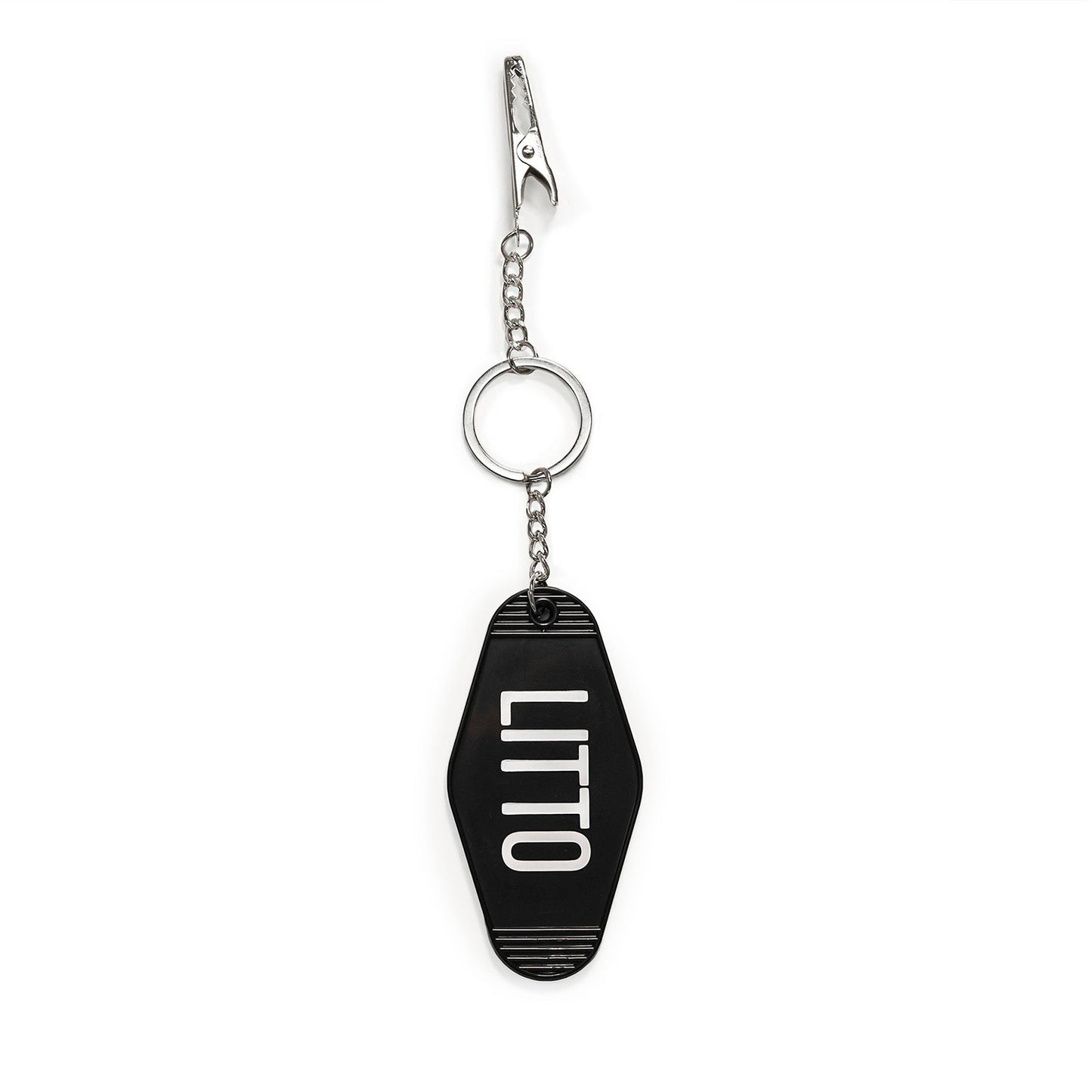 Hotel Keychain with Alligator Clip