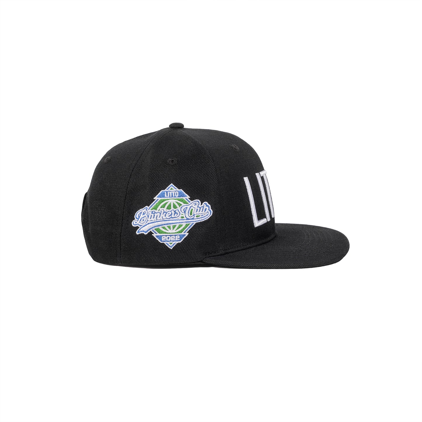 Snapback Blinker's Club Side Patch Hat