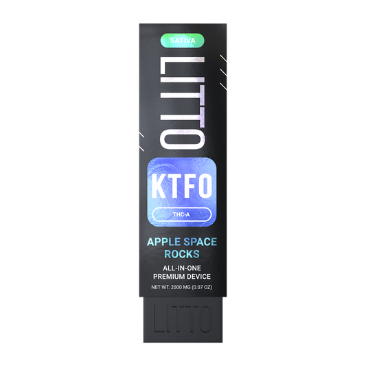 All-in-One Device - KTFO - Sativa - THCA - Apple Space Rocks - 2G