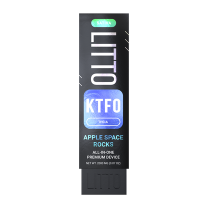 All-in-One Device - KTFO - Sativa - THCA - Apple Space Rocks - 2G