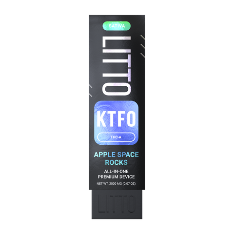 All-in-One Device - KTFO - Sativa - THCA - Apple Space Rocks - 2G