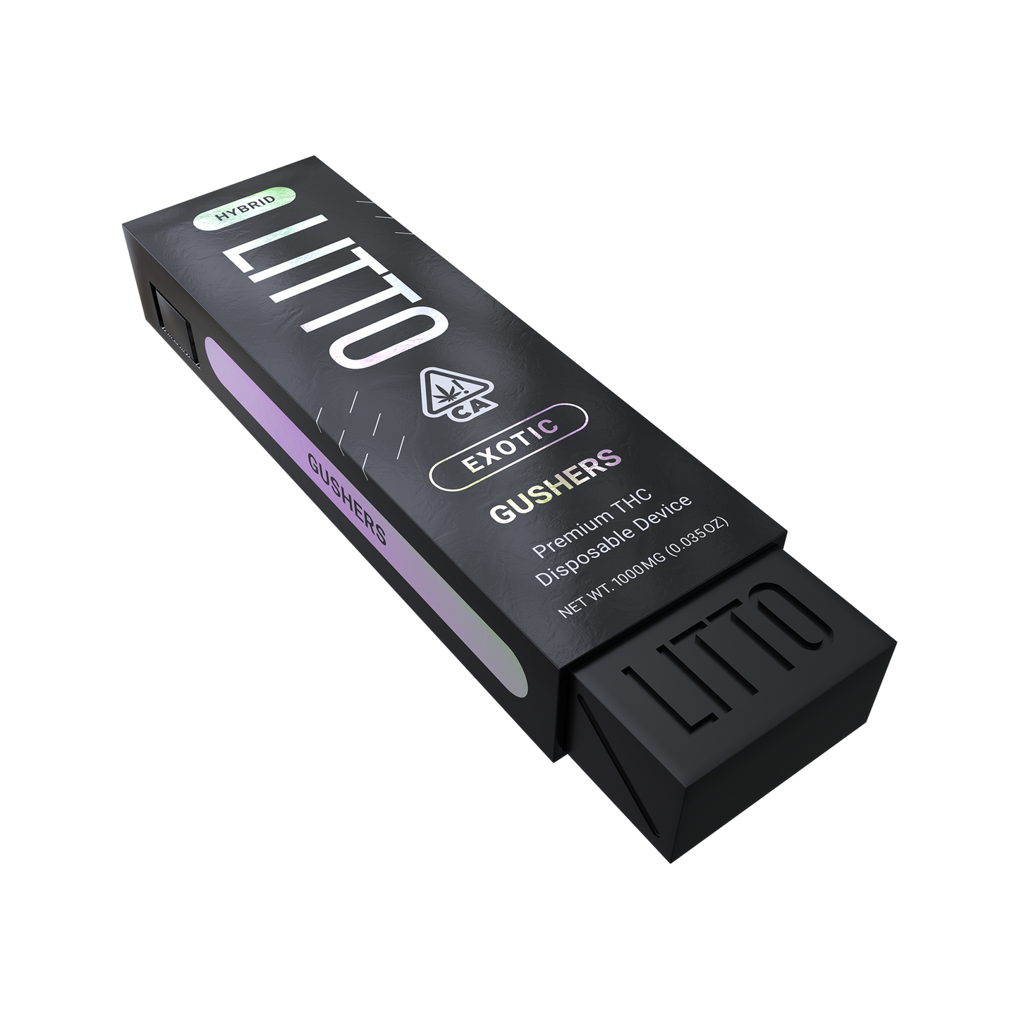 Litto Disposable Vape Pen - Hybrid 1000mg - Gushers