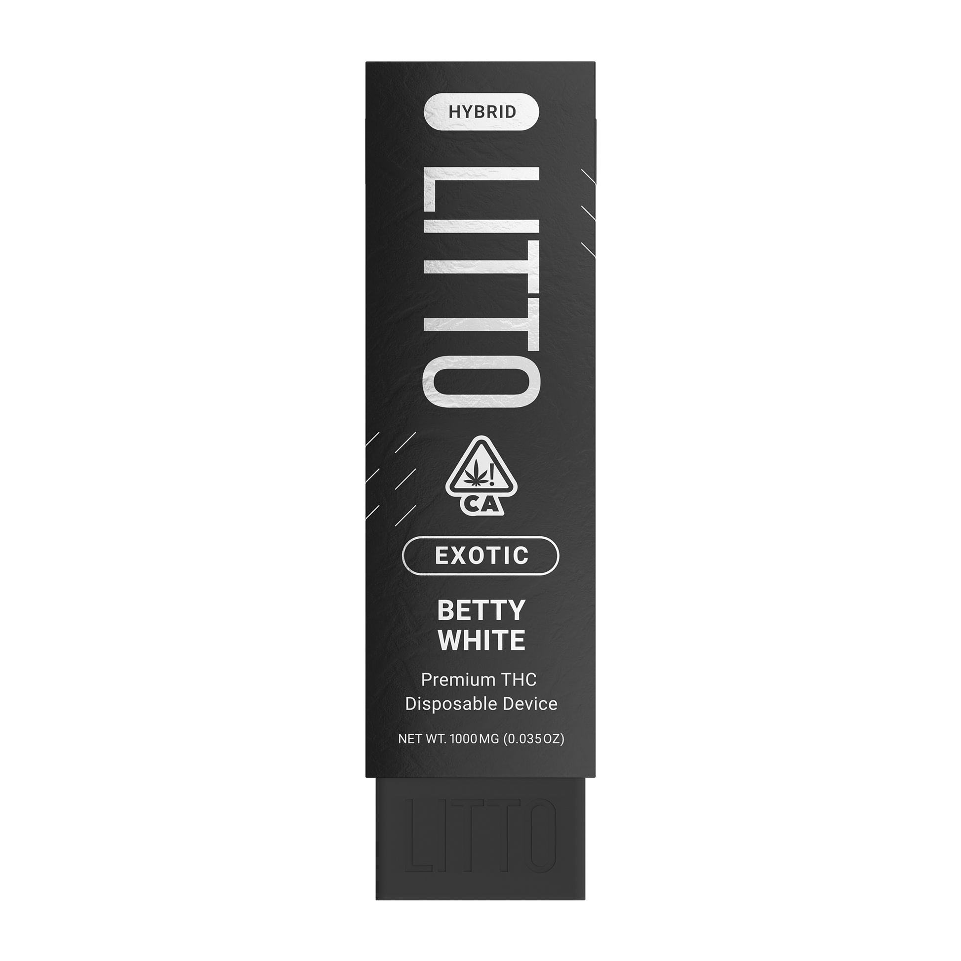 Litto Disposable Vape Pen - Hybrid 1000mg - Betty White