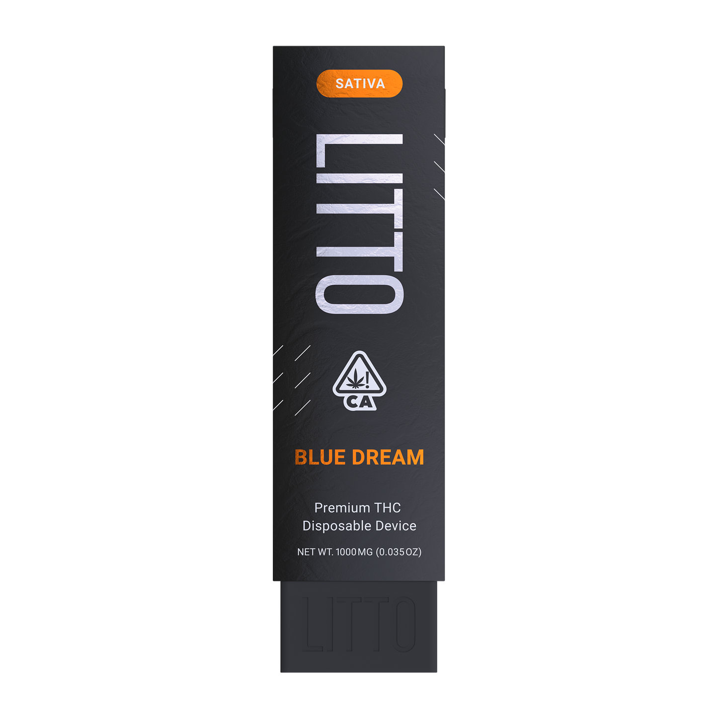 Litto Disposable Vape Pen - Sativa 1000mg - Blue Dream