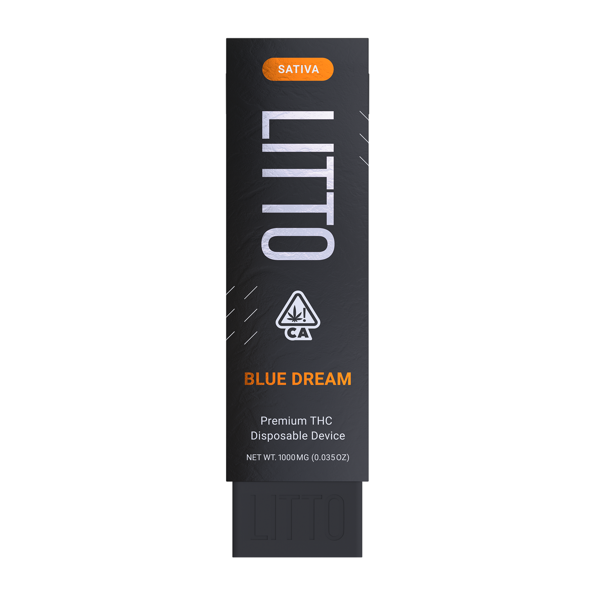 Litto Disposable Vape Pen - Sativa 1000mg - Blue Dream