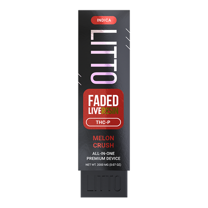 All-in-One Device - FADED - Indica - Live Resin - Melon Crush - 2G