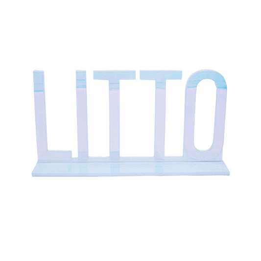 PROMO - LITTO Acrylic Hologram Logo (Small)