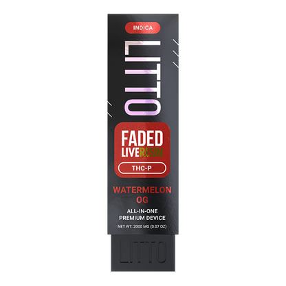 All-in-One Device - FADED - Indica - Live Resin - Watermelon OG - 2G