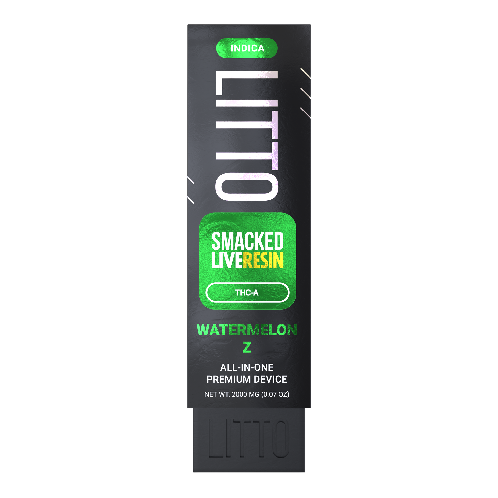 All-In-One Device - SMACKED - Indica - Live Resin THCA - Watermelon Z Forest Promos All-In-One Device - SMACKED - Indica - Live Resin THCA - Watermelon Z Forest Promos