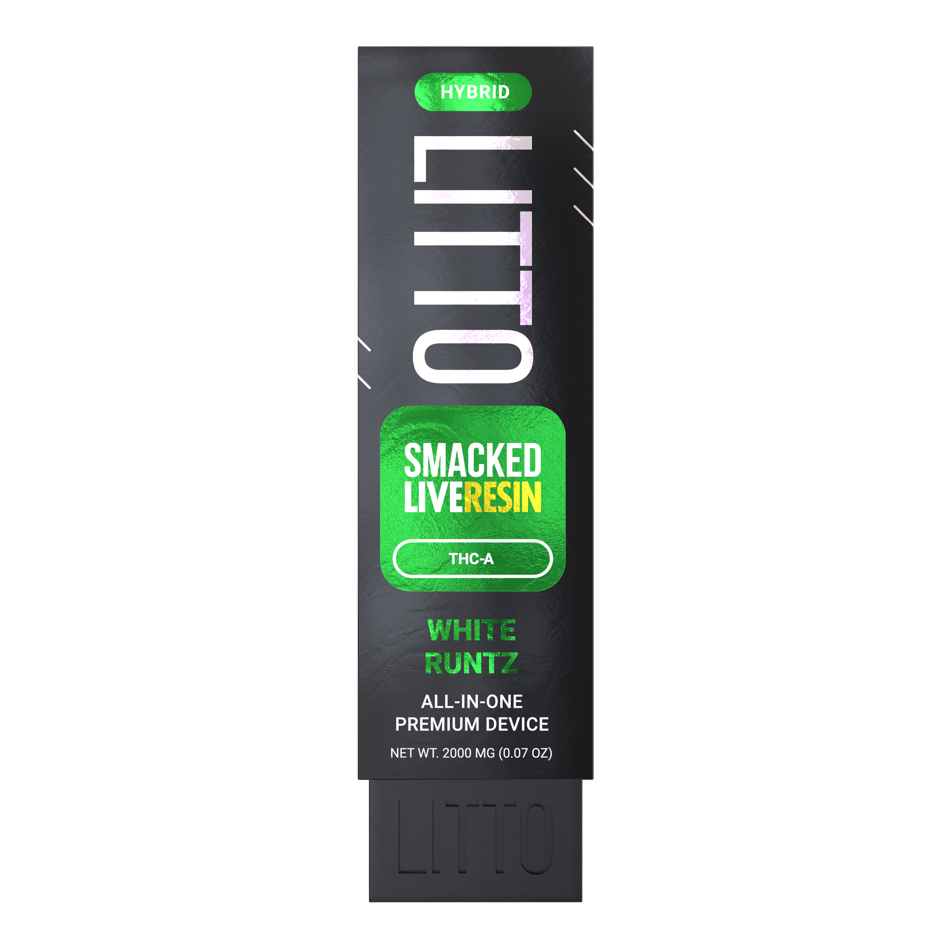 専用 G RAP LIL' RUNT All-In-One Device - SMACKED - Hybrid - Live Resin THCA