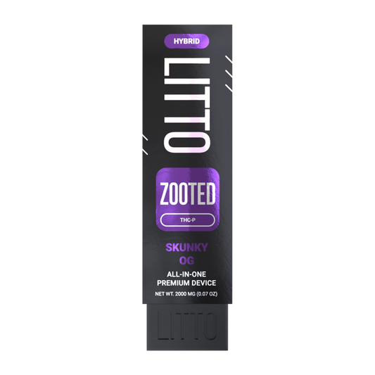 All-in-One Device - ZOOTED - Hybrid - THC-P - Skunky OG - 2G
