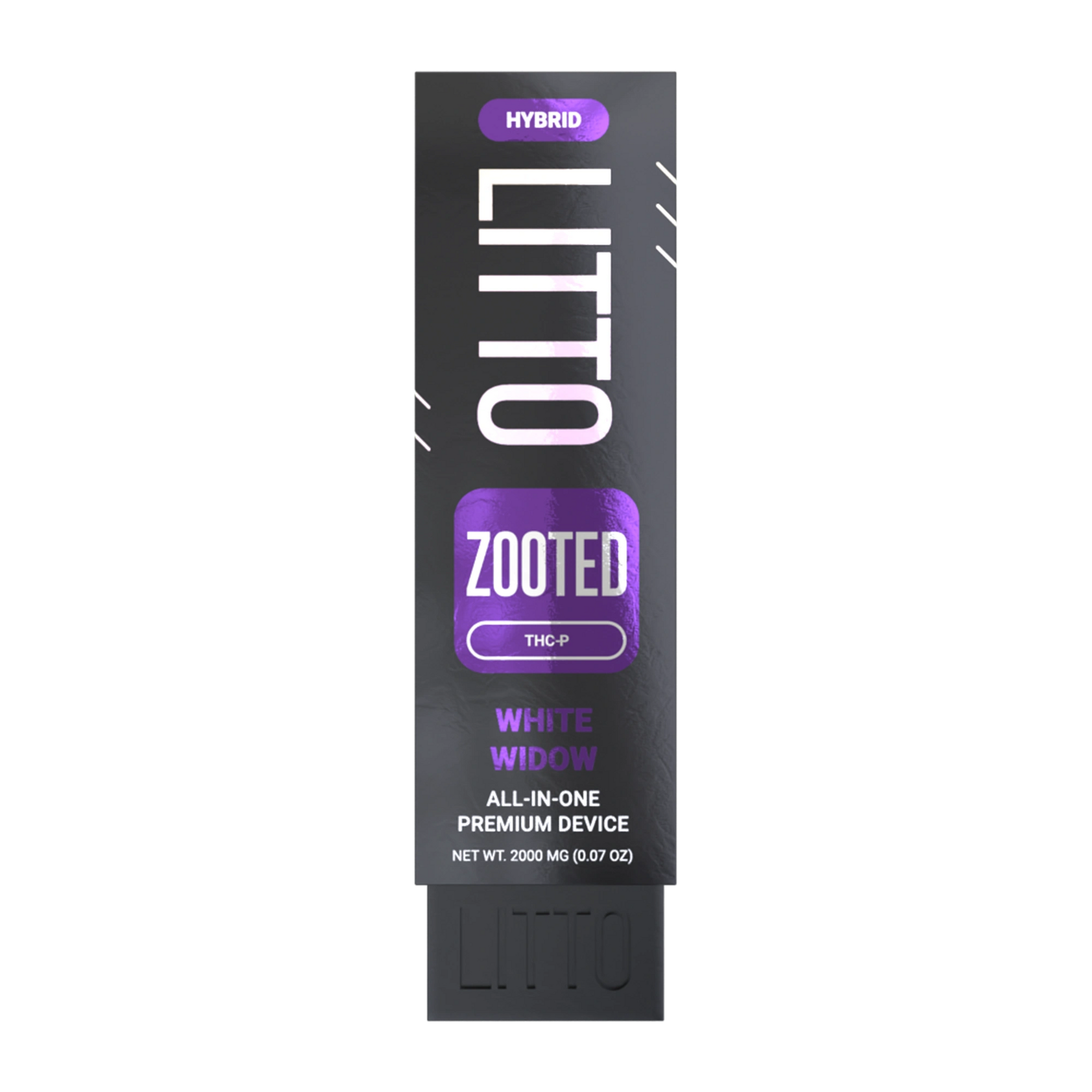 All-In-One Device - ZOOTED - Hybrid - THC-P - White Widow - 2G Forest Promos All-In-One Device - ZOOTED - Hybrid - THC-P - White Widow - 2G Forest Promos