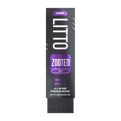 White Widow Disposable Just Vape All-In-One Device - ZOOTED - Hybrid - THC-P - White Widow Shop White Widow Disposable Just Vape All-In-One Device - ZOOTED - Hybrid - THC-P - White Widow Shop