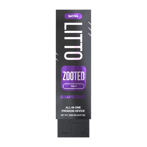 All-in-One Device - ZOOTED - Sativa - THC-P - Grapefruit  - 2G