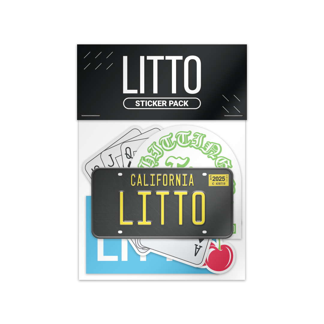 Litmos Sticker LITTO - Spring/Summer '25 Sticker Pack – Forest Promos