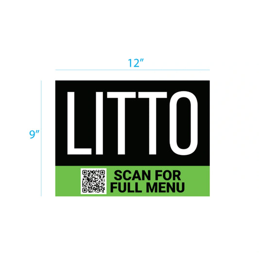 BA Kits - Distributors - Branded menu stickers - LITTO