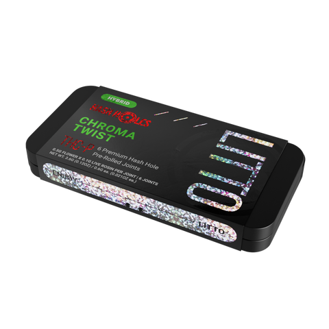 THC-P - Hash Holes Pre-Rolls - Hybrid - Chroma Twist